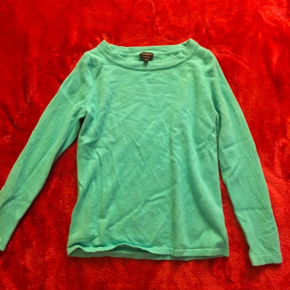 Robin egg blue sweater